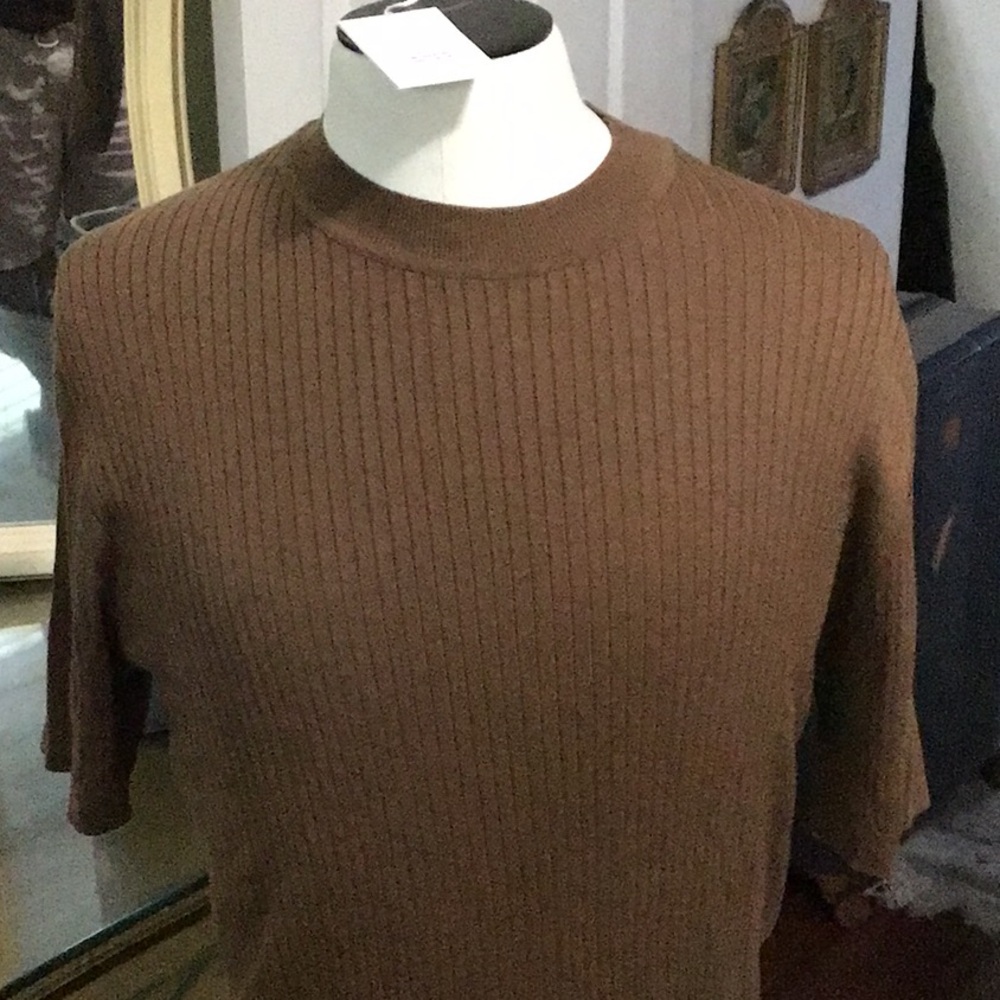 Sunspel Men's Brown Sweater